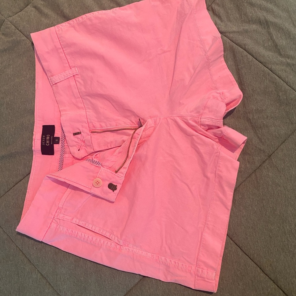 J. Crew Vibrant Pink Women's Shorts - Size 6